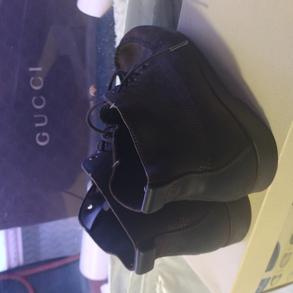 GH bassin Co Brown suede lace-up boots River Jack size 9 m - Picture 5 of 8